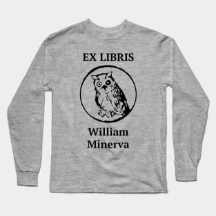 EX LIBRIS x William Minerva Long Sleeve T-Shirt